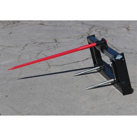 blue diamond skid steer hay spear|hay spear replacement parts.